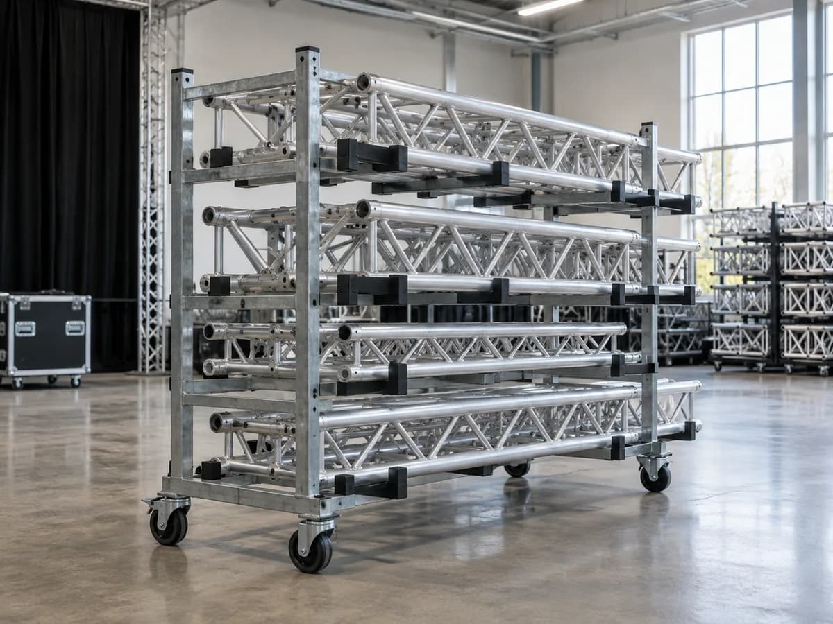 Truss storage racks